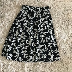Floral skirt